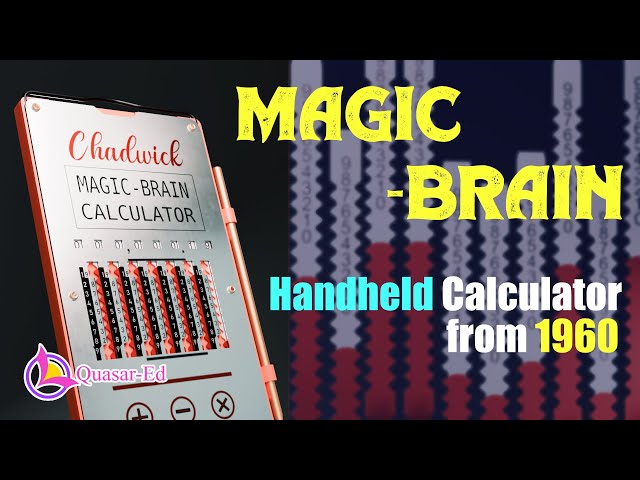 Magic Brain: How a simple Mechanical Calculator Works | 3D Animated Explainer