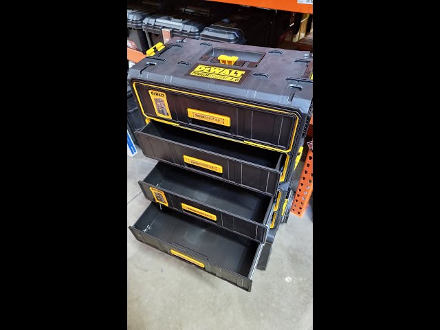 DeWalt ToughSystem 2.0 Toolbox With Shelves In Store!