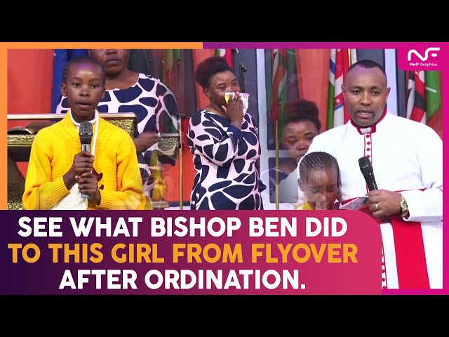 BISHOP BEN TRENDING: SEE WHAT BISHOP BEN DID TO THIS GIRL WHO DID A POEM  IN JM CHURCH