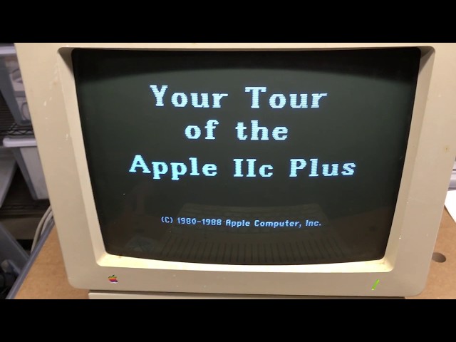 Overview of an Apple IIc Plus