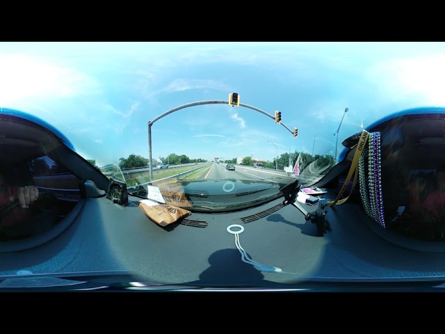 driving home from  Virginia beach in 360 video