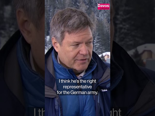 #Davos: #Germany’s Habeck on the new defense minister #shorts