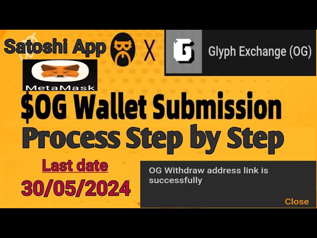Satoshi App OG Token Wallet Address Binding | Satoshi App OG Token withdraw in Metamask Wallet |