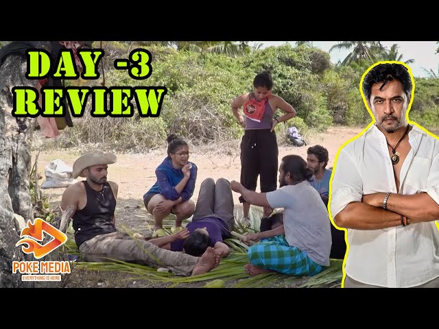 SURVIVOR | DAY 3 Review | Zee Tamil | #survivor | Poke Media
