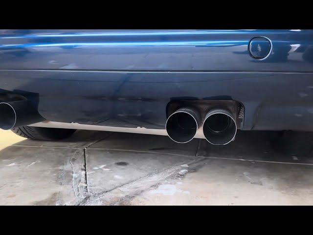 #E46 #M3 with #Dinan exhaust cold start idle sound