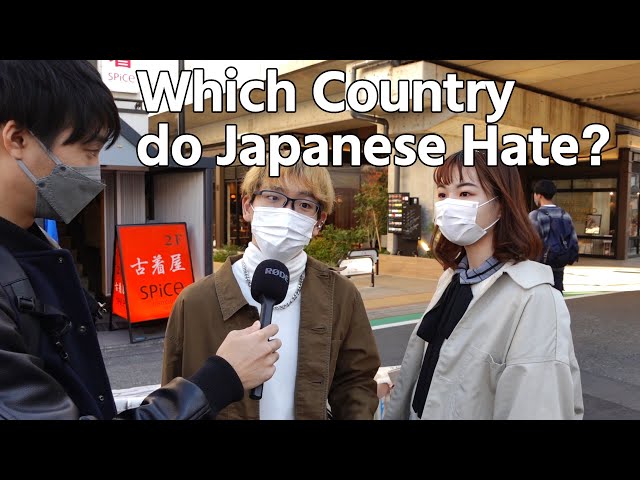Which Country do Japanese Hate?