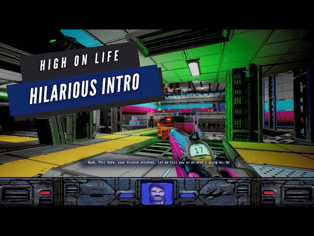 Check out the hilarious intro of HIGH ON LIFE | 4K
