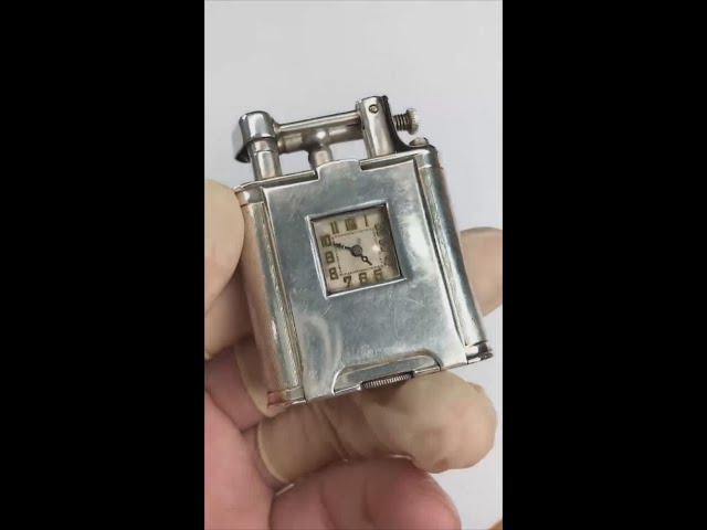 Street stall treasure hunting , find a century-old lighter watch