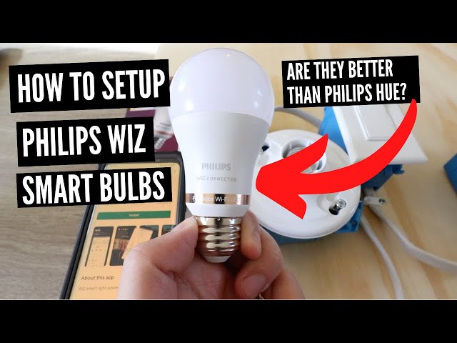 How To Set Up Philips Wiz Smart Light Bulb : Better Than Philips Hue?