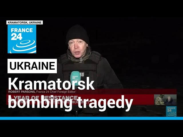 FRANCE 24's Rob Parsons recalls covering the Kramatorsk station bombing tragedy • FRANCE 24