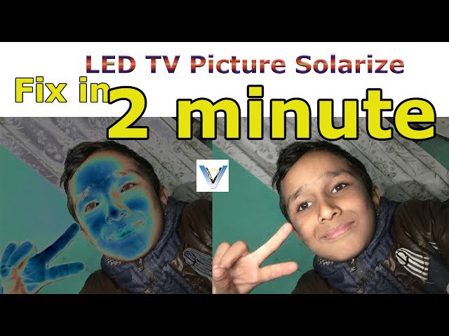 LG  Display solarize ( fix in 2 minute ) Simply ......