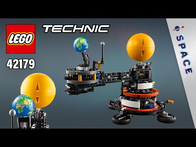 LEGO® Technic™ Planet Earth and Moon in Orbit (42179)[526 pcs] Step-by-Step Building Instructions