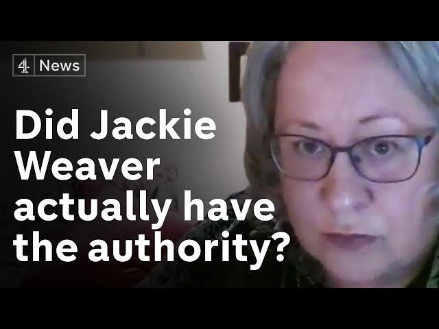 Did council official Jackie Weaver actually have the authority?