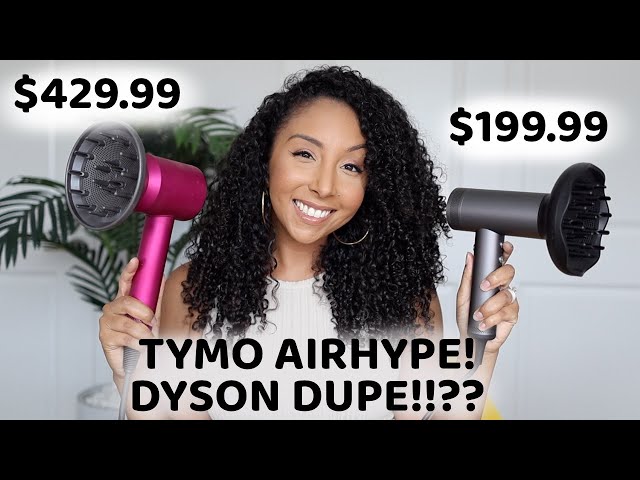 TYMO AIRHYPE! Is it a DYSON DUPE?? | BiancaReneeToday