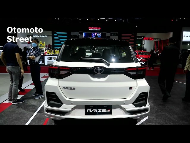 New Toyota Raize Turbo GR Sport 2023 ,White colour ,Exterior and Interior