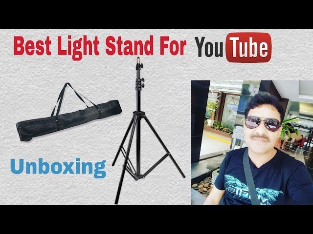 Best Budget Light Stand for Youtubers | Hanumex | Unboxing | Hindi | 2018