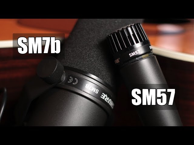 Shure SM57 vs Shure SM7b (acoustic guitar) (pt.1)