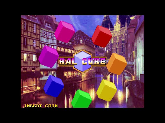 Arcade Classic Video Games   Bal Cube   Intro