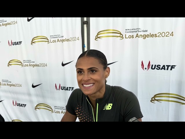 Sydney McLaughlin-Levrone Dominates LA Grand Prix 200m in 22.07, Explains 400m Hurdles Decision