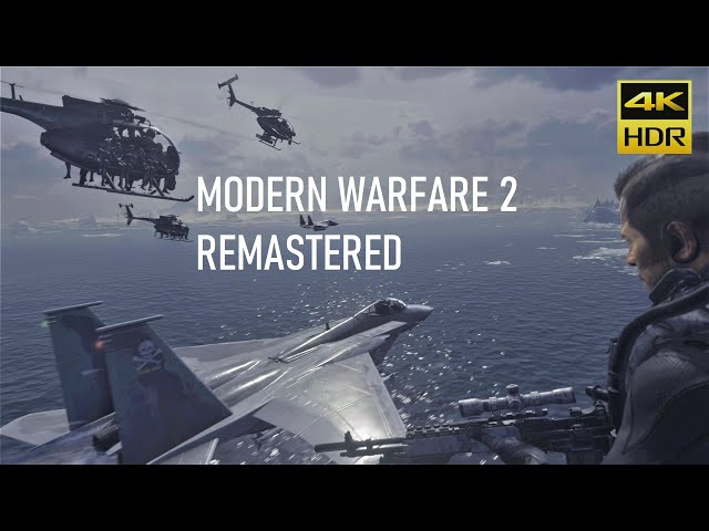 Modern Warfare 2 Remastered 4K HDR Ray on PS4 PRO