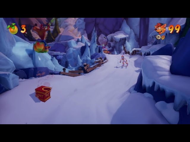 Crash Bandicoot 4 PS5 Upgrade Comparison - Bears Repeating Hitbox and Performance
