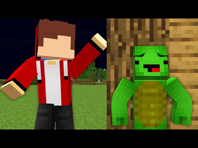 JJ Without Face Hunting Mikey And Trolling Him in Minecraft - Maizen !