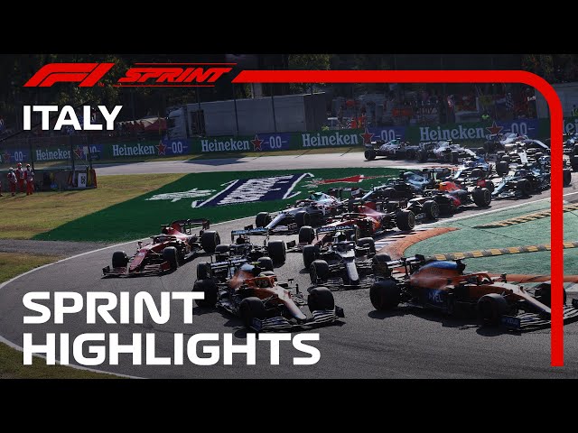 F1 Sprint Highlights | 2021 Italian Grand Prix | Crypto.com