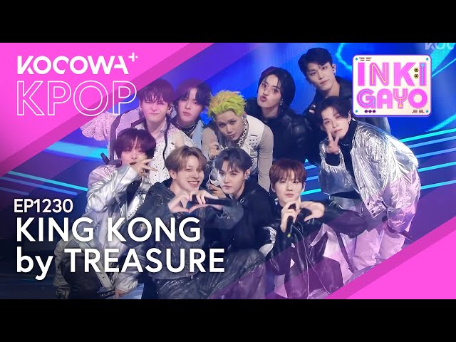 Treasure - King Kong | SBS Inkigayo EP1230 | KOCOWA+