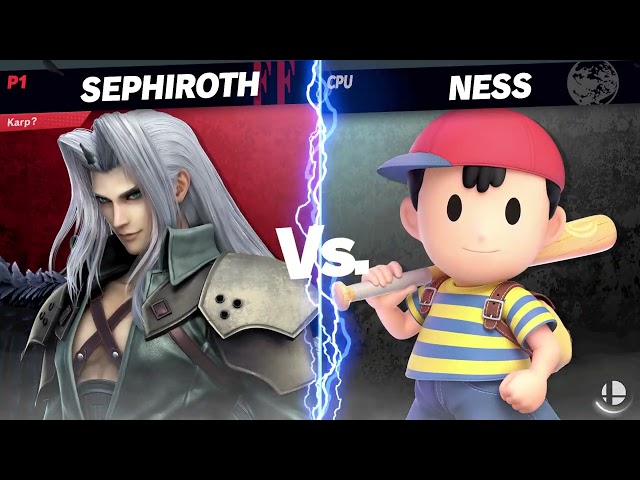 Vs. CPU Smash Ultimate- My Sephiroth And/Or Other Characters vs. A Level 6 CPU Part 36