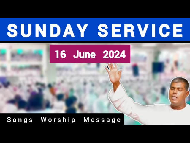 TPM Sunday service | 16 June 2024 | pas durai  | the pentecostal mission @TPMARAISEANDSHINE