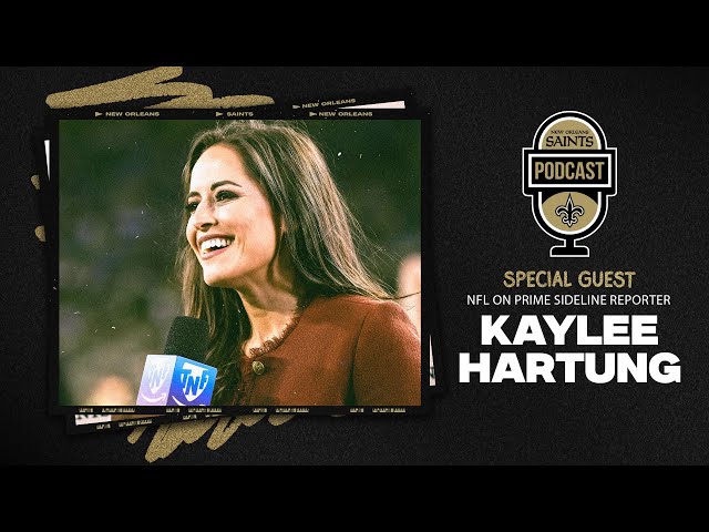 Kaylee Hartung talks Thursday Night Football | New Orleans Saints Podcast 10/19/2023