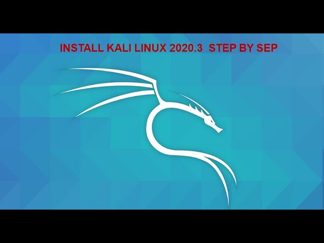 How to install Kali Linux 2020.3 on VMware Workstation 15.x Pro Step by Step