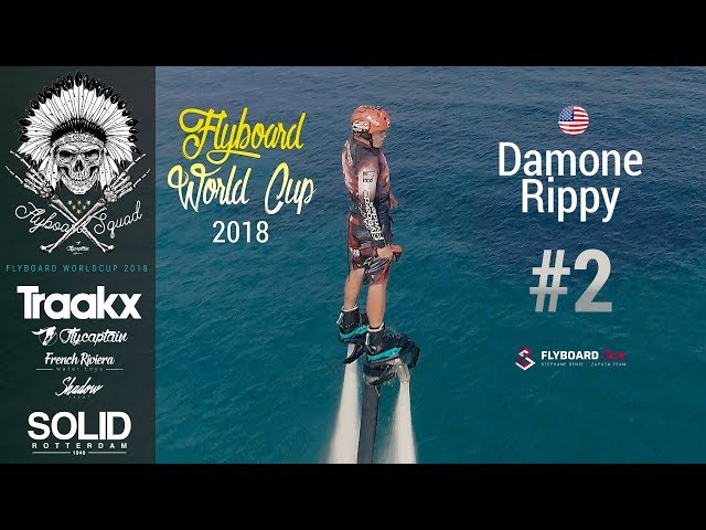 Damone Rippy Flyboard World Cup 2018 Vice World Champion