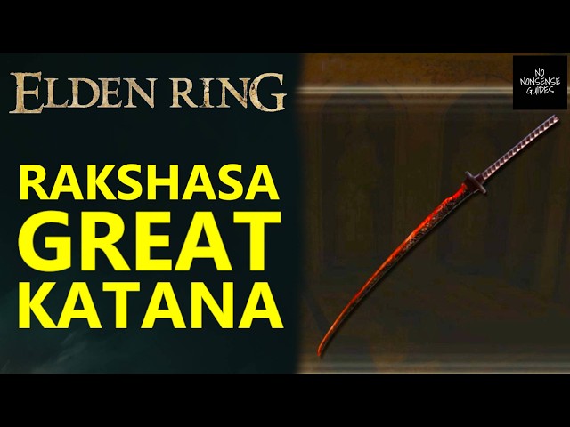 Elden Ring Rakshasa's Great Katana Location - How to Reach Eastern Nameless Mausoleum