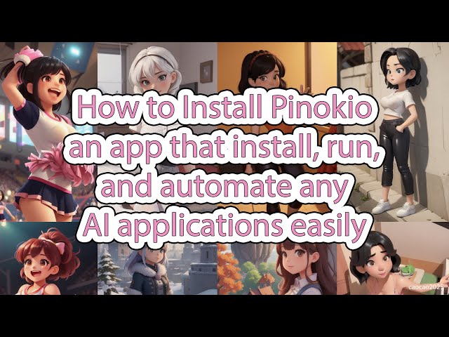 How to Install Pinokio, an app that install, run, and automate any AI applications easily