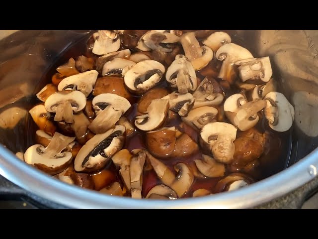 Instant Pot Mushrooms Recipe - How To Cook Mushrooms In The Instant Pot - So Easy, Healthy & Yummy!