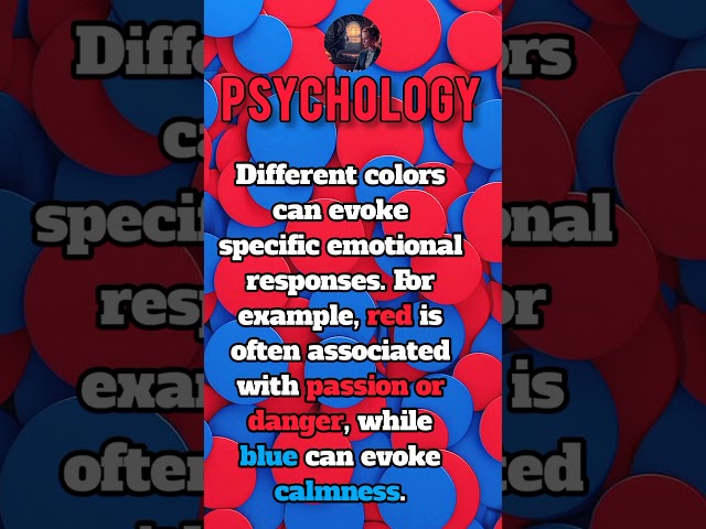 Colour psychology #psychologyfact amazing facts
