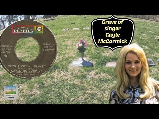 Grave of singer Gayle McCormick