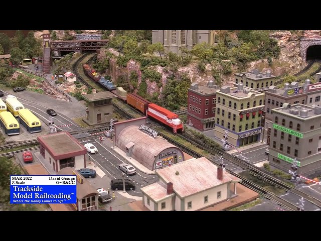 Tiny Trains, Big Layout: Check out Mr. Dave's Z Scale Model Railroad