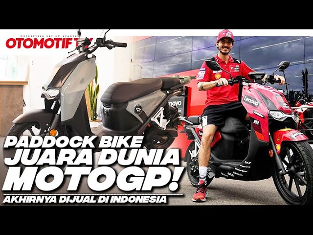 MOTOR PADDOCK JUARA DUNIA MotoGP DIJUAL di INDONESIA, SEKALI NGECAS BISA 200 KM..!!! l Otomotif TV