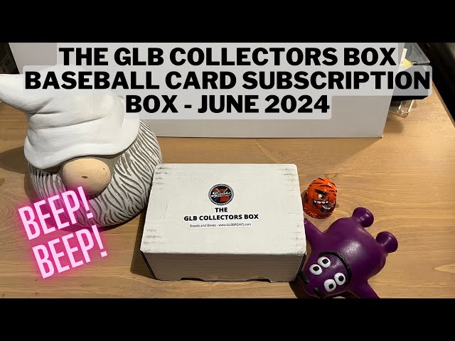 The GLB Collectors Box Baseball Card Subscription Box - June 2024