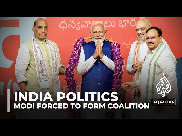 Jailed candidates win India election: Narendra Modi forced to form coalition