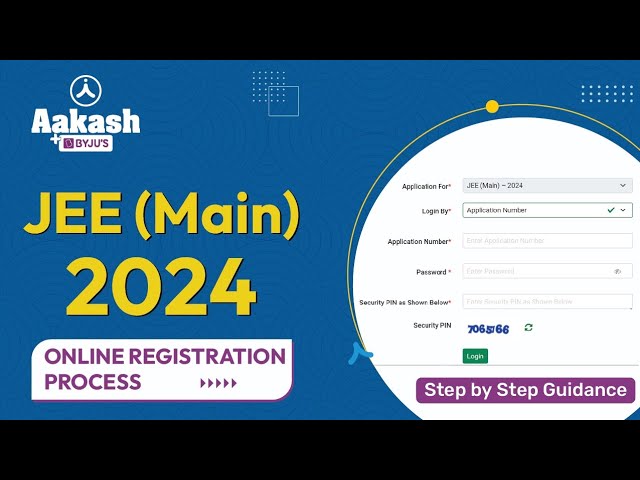 How to Register for JEE Main 2024? How to fill the JEE Main Application Form?
