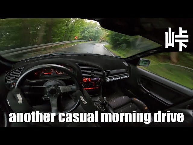 another morning drive in the mountains - TOUGE DRIFT  |  BMW E36 M52TUB28