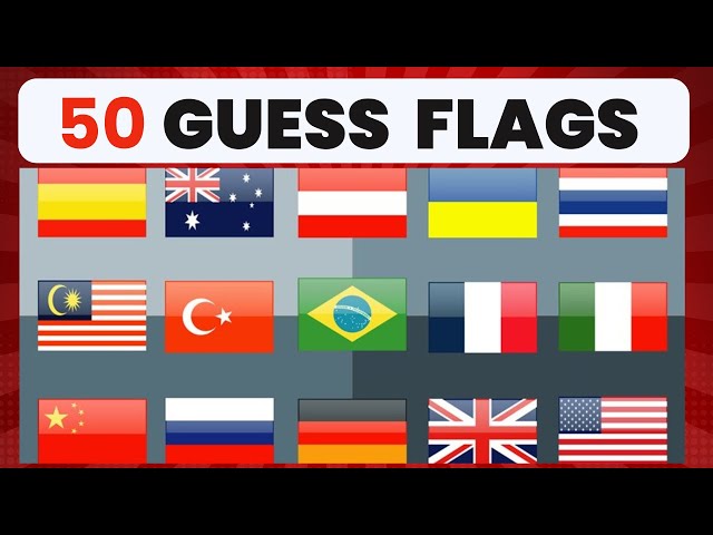 Guess and Learn  FLAGS 🌍🏳️‍🌈 Ultimate Flag Quiz Challenge! | Flag Quiz