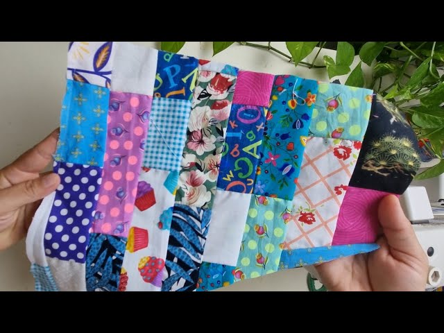 How Lovely Scrap Fabric Transforms make a bag | Sewing Ideas | Sewing Tips and Tricks for beginners