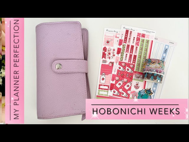 Plan With Me | Hobonichi Weeks | My Planner Perfection