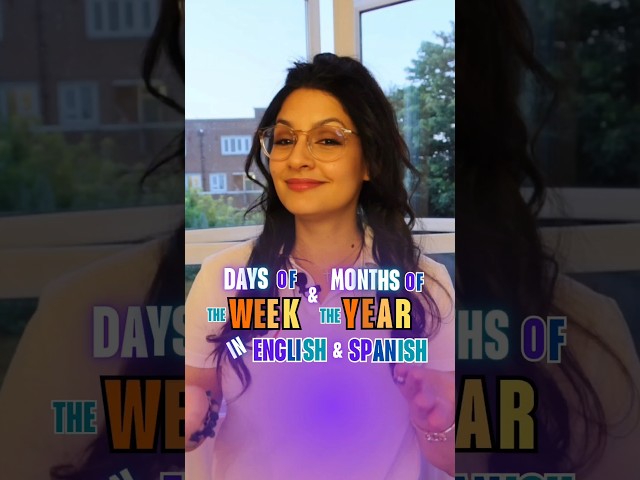 Days of the Week & Months of the Year in English & Spanish #mindthegapeducationgroup #esl #ingles