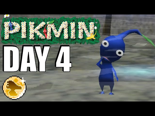 Day 4 - Pikmin 1 - Members Only Playthrough