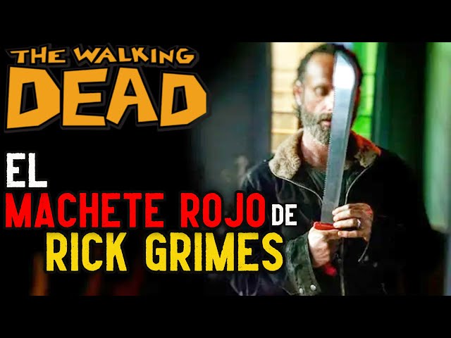 The Walking Dead (Webisodio) El Machete Rojo de Rick Grimes - Final Resumen I En 3 Minutos